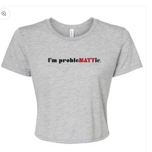 Matt Rife I’m Problematic World Tour Women’s Crop Top - Small